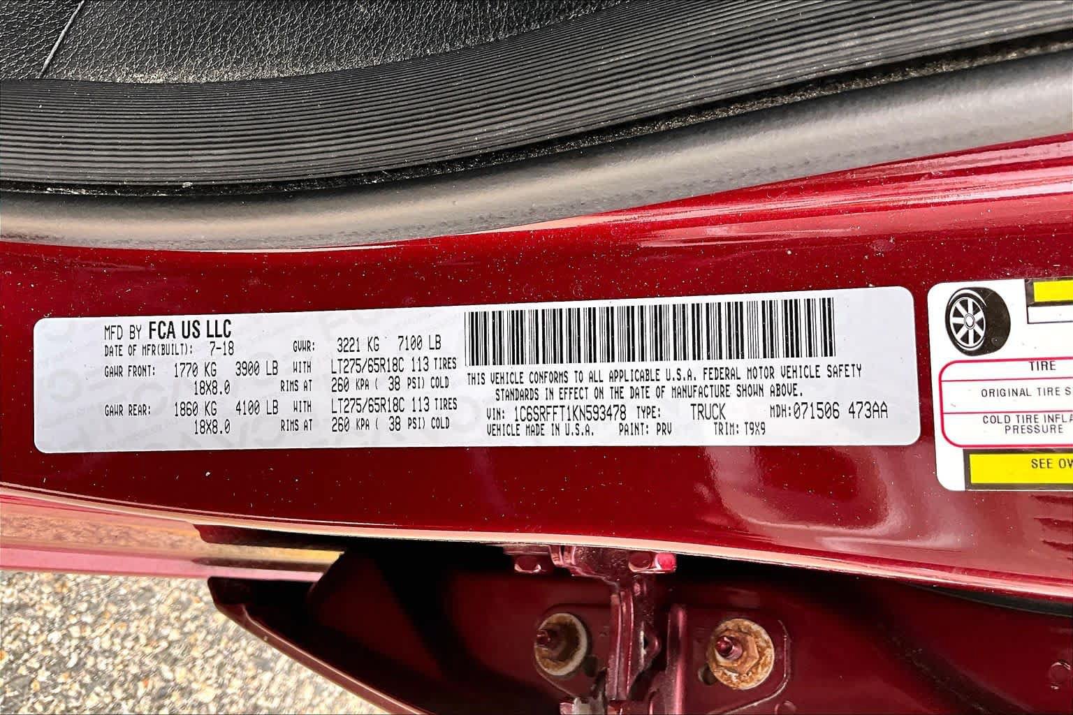 Used 2019 RAM 1500 Big Horn AWD/4WD image 34