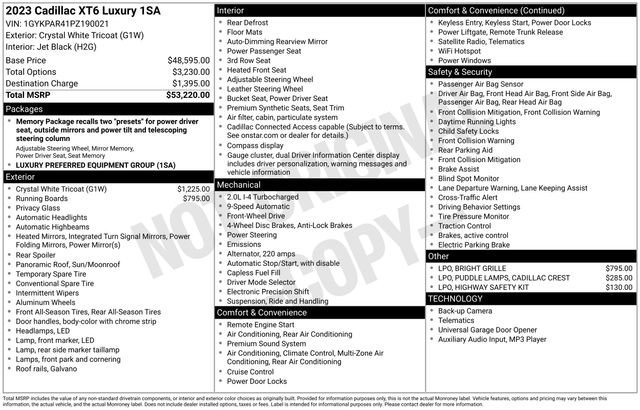 Used 2023 Cadillac XT6 Luxury image 31