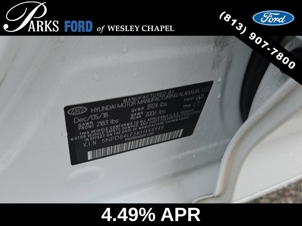 Used 2019 Hyundai Elantra SEL w/ Cargo Package FWD image 31