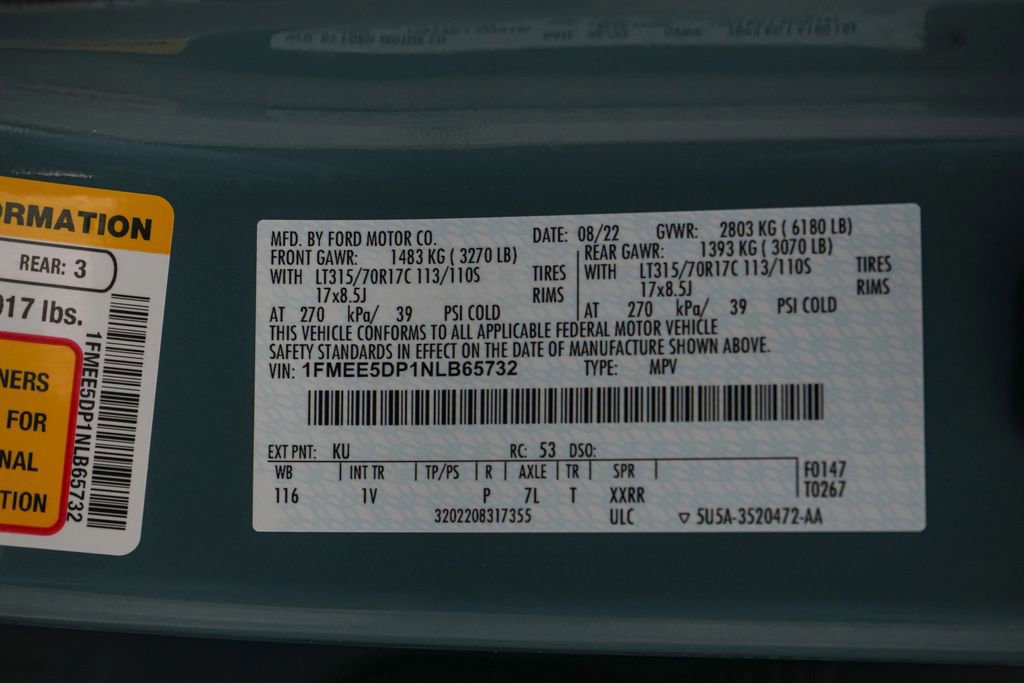 Certified 2022 Ford Bronco Badlands AWD/4WD image 23