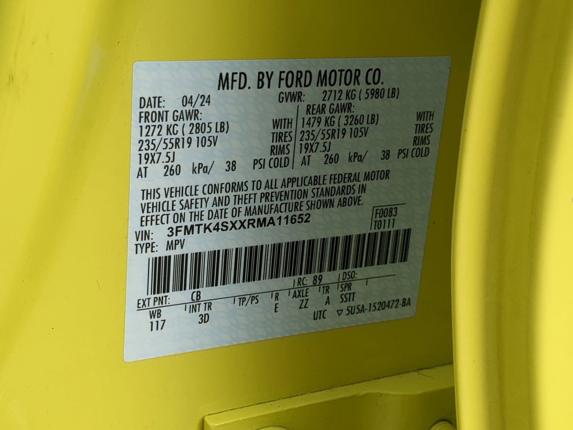 Certified 2024 Ford Mustang Mach-E GT image 65