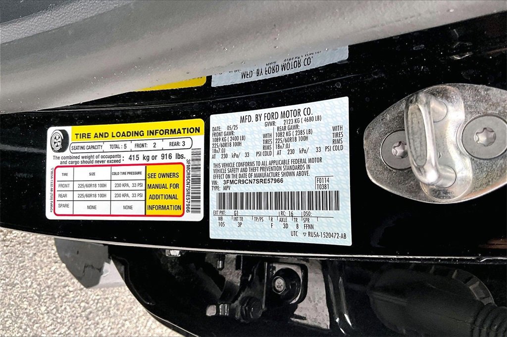 Certified 2025 Ford Bronco Sport Outer Banks w/ Outer Banks Tech Package+ image 32