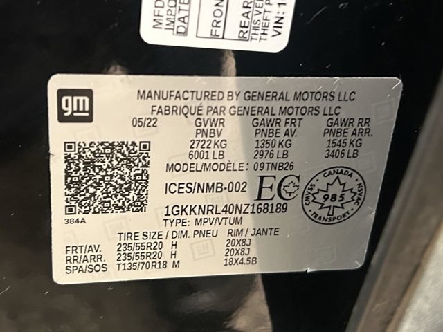 Used 2022 GMC Acadia SLE w/ GMC Pro Grade Package AWD/4WD image 41