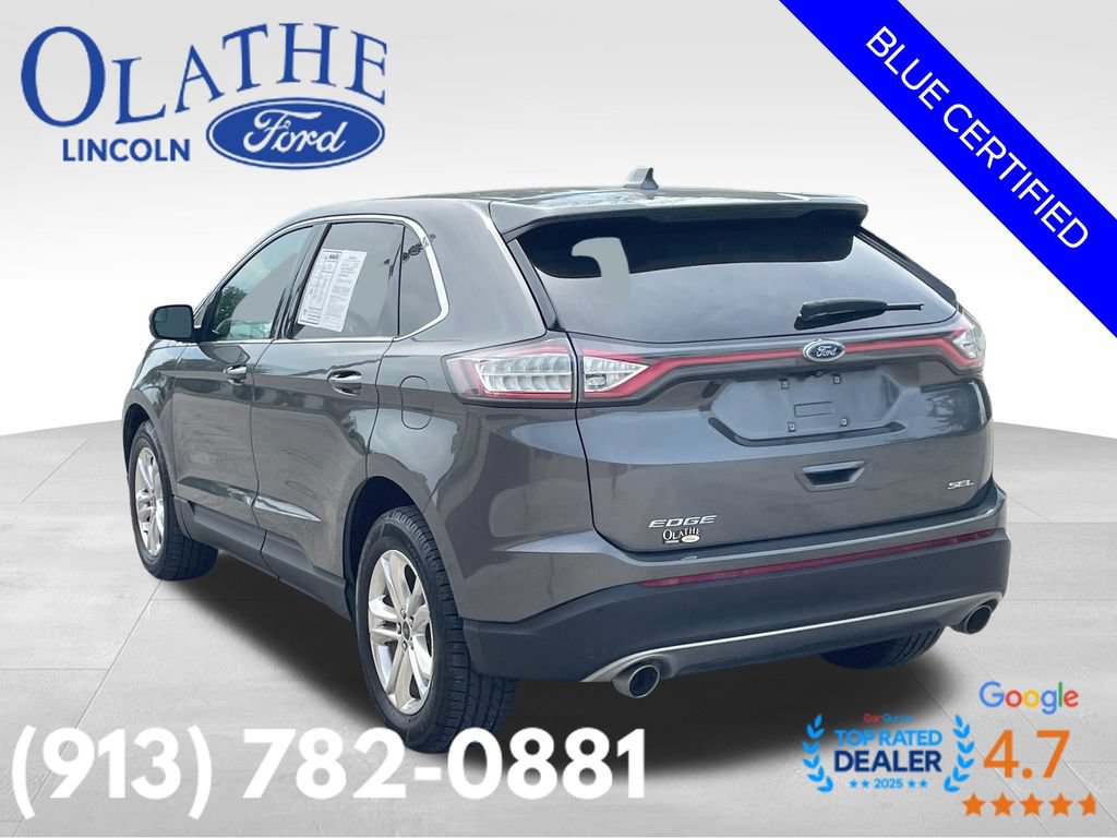 Certified 2017 Ford Edge SEL w/ Equipment Group 201A FWD image 4