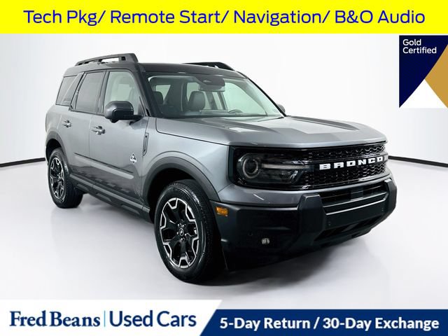 Certified 2025 Ford Bronco Sport Outer Banks w/ Outer Banks Tech Package+ AWD/4WD image 1