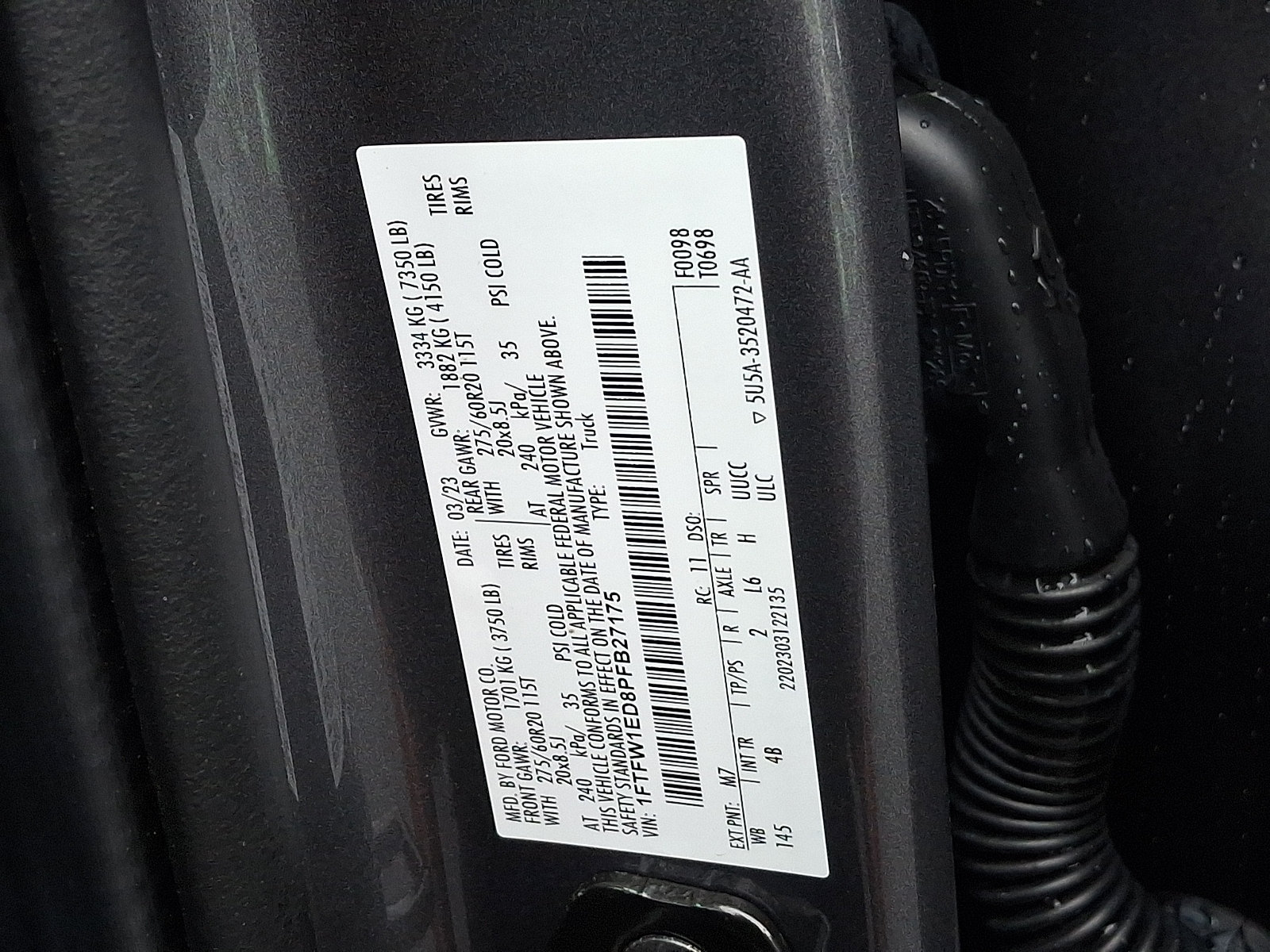 Certified 2023 Ford F150 XLT w/ Equipment Group 302A High AWD/4WD image 29