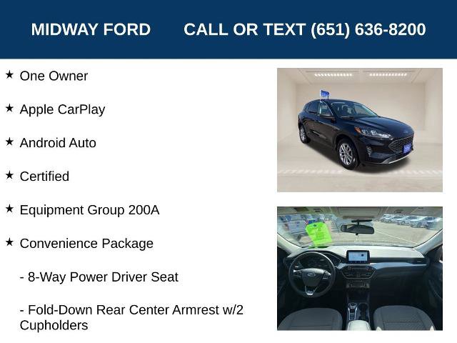 Certified 2022 Ford Escape SE w/ Convenience Package AWD/4WD image 6