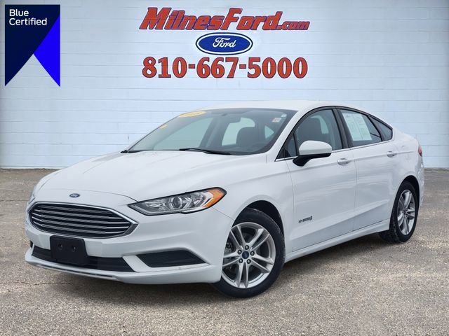 Certified 2018 Ford Fusion S