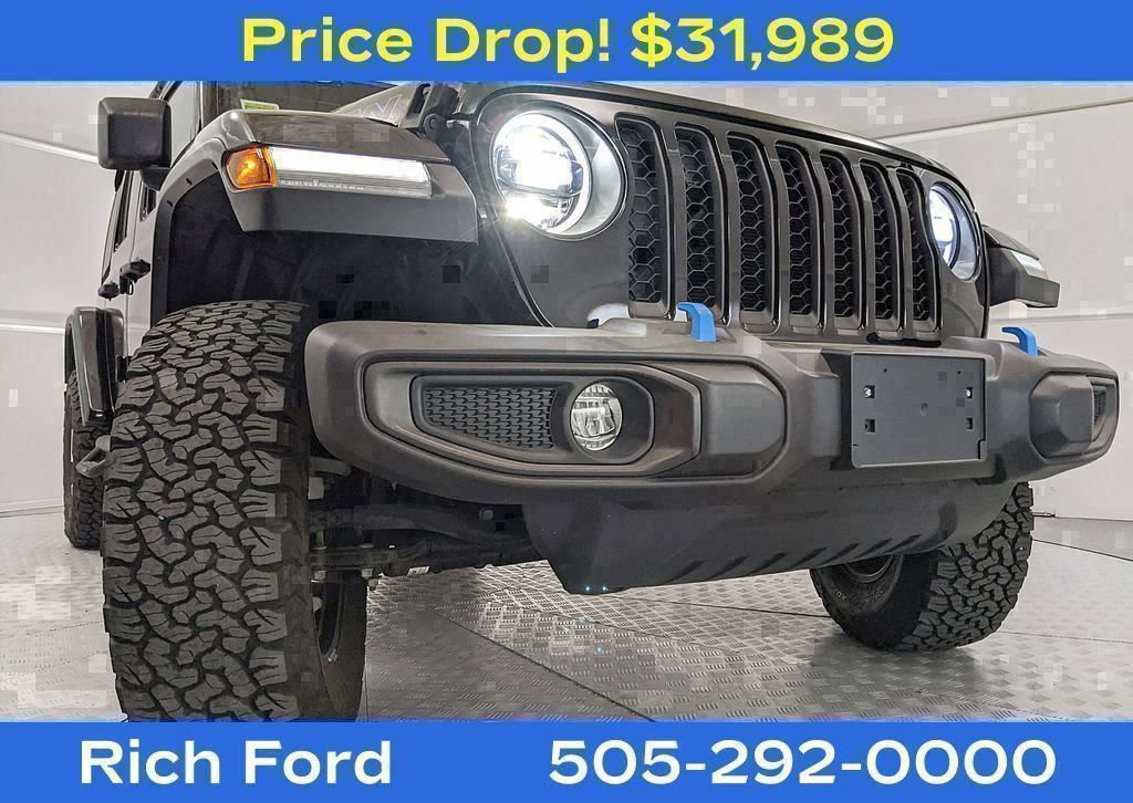 Used 2023 Jeep Wrangler Unlimited Rubicon 4xe AWD/4WD image 77