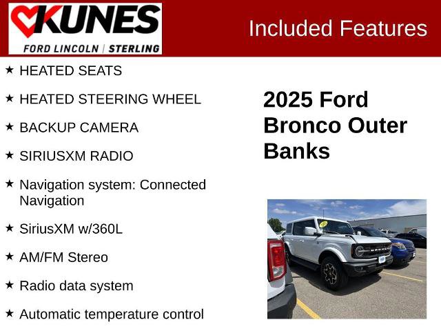 Certified 2025 Ford Bronco Outer Banks AWD/4WD image 2