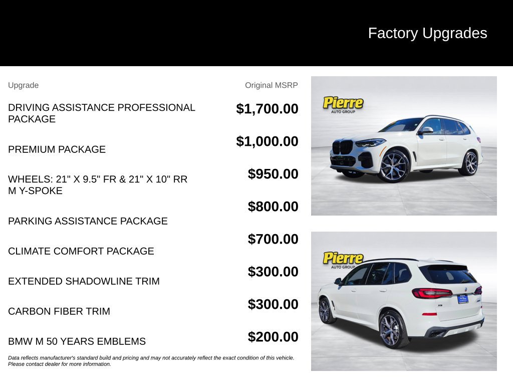 Used 2022 BMW X5 M50i AWD/4WD image 13