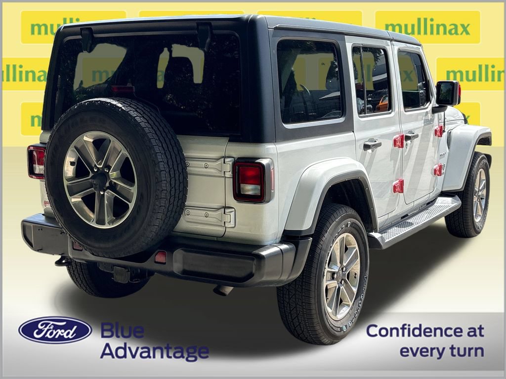 Used 2021 Jeep Wrangler Unlimited Sahara AWD/4WD image 4