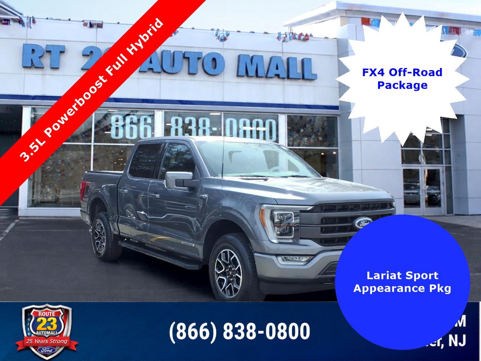 Certified 2022 Ford F150 Lariat w/ Equipment Group 502A High AWD/4WD image 1