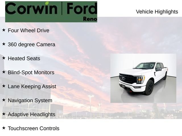 Certified 2022 Ford F150 XLT w/ Equipment Group 302A High AWD/4WD image 6