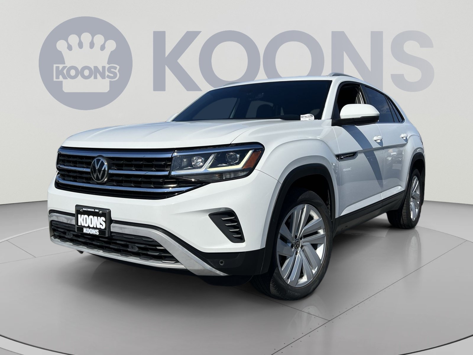 Used 2021 Volkswagen Atlas Cross Sport SE w/ V6 Towing Package