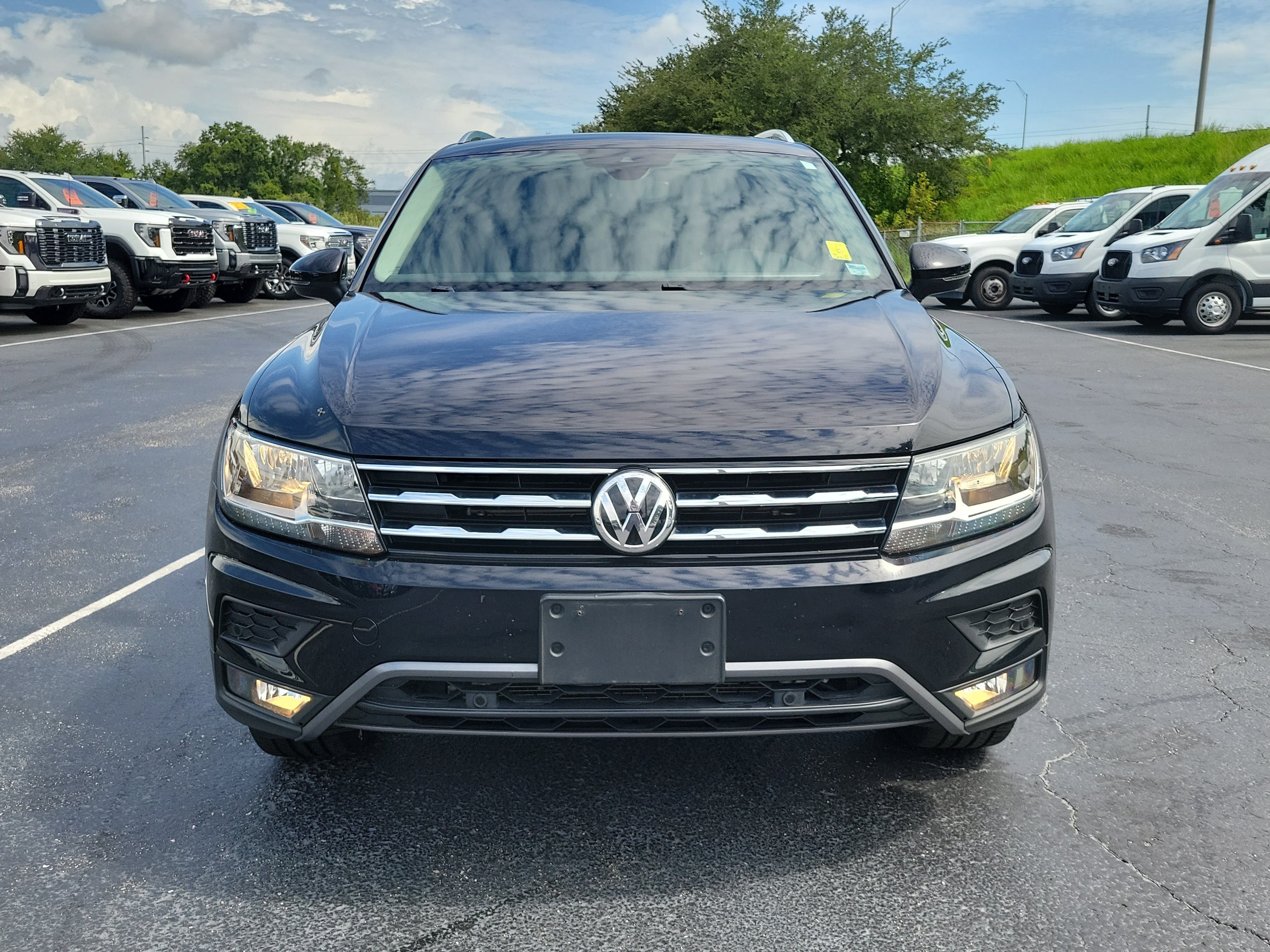 Used 2021 Volkswagen Tiguan SEL w/ 3rd Row Seat Package AWD/4WD video 2