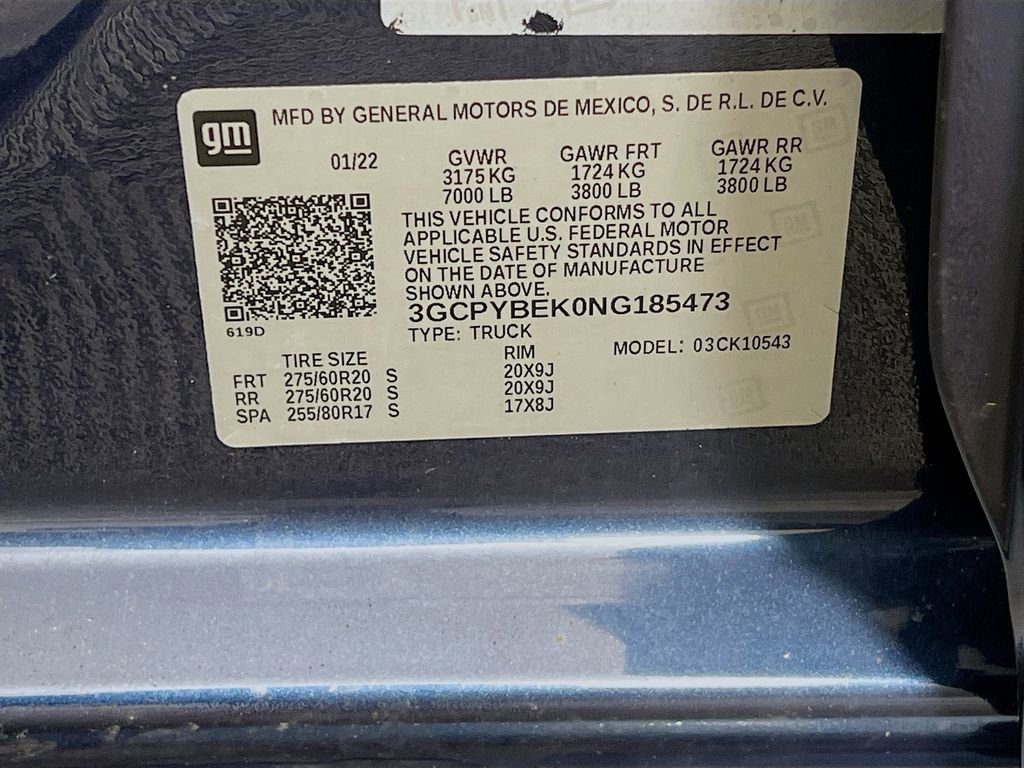 Used 2022 Chevrolet Silverado 1500 Custom w/ Safety Confidence Package image 36