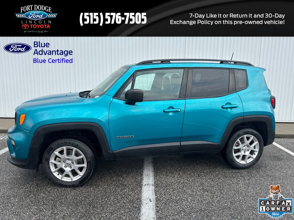 Used 2022 Jeep Renegade Latitude AWD/4WD image 1