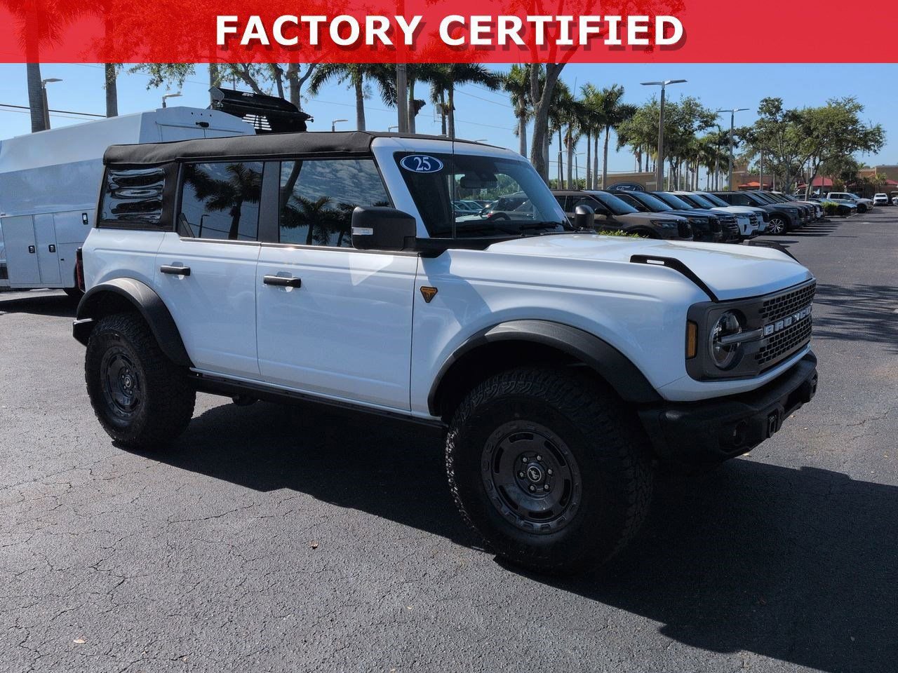 Certified 2025 Ford Bronco Badlands