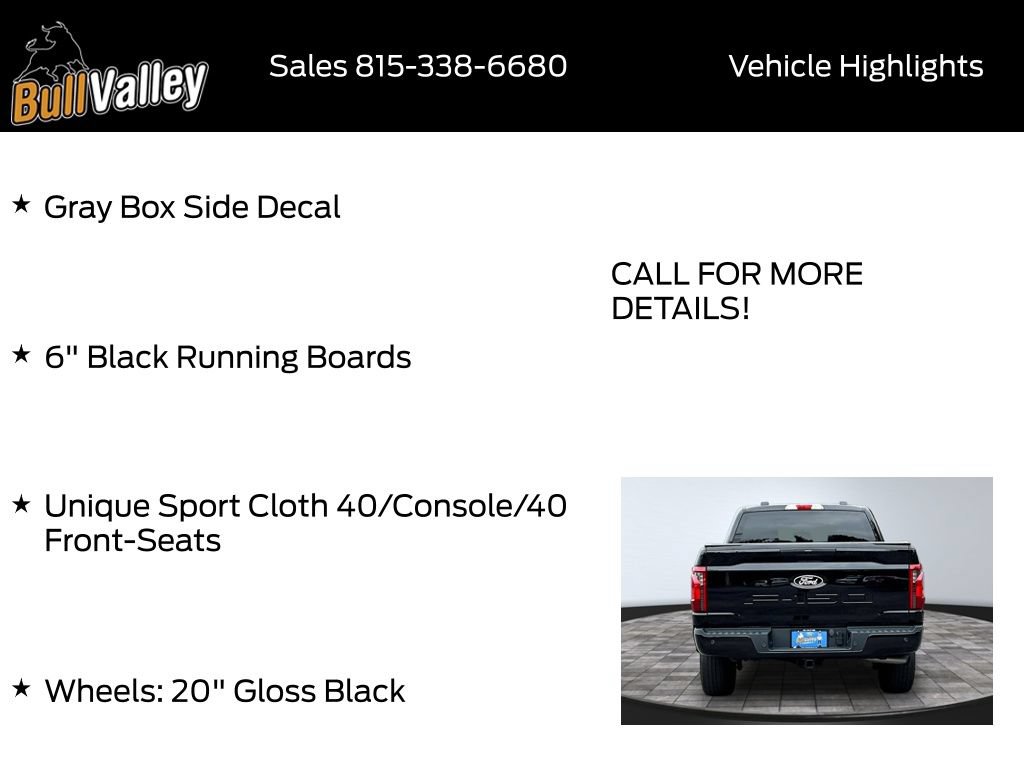 Certified 2024 Ford F150 STX w/ STX Black Appearance Package AWD/4WD image 10
