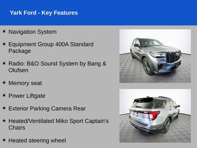Certified 2025 Ford Explorer ST AWD/4WD video 2