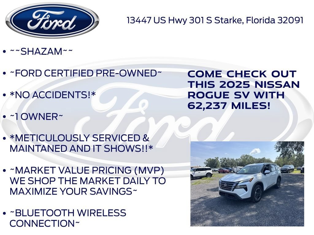 Used 2025 Nissan Rogue SV AWD/4WD image 6