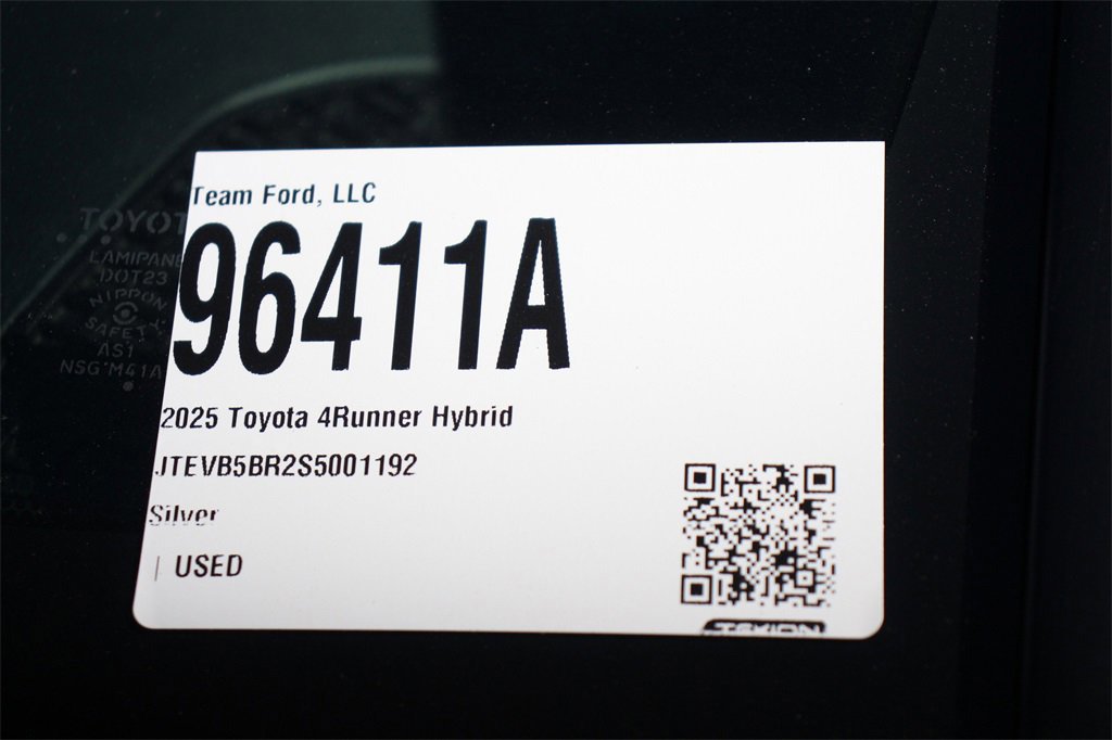 Used 2025 Toyota 4Runner TRD Off-Road Premium w/ Tow Technology Package image 30