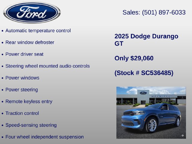 Used 2025 Dodge Durango GT AWD/4WD image 12