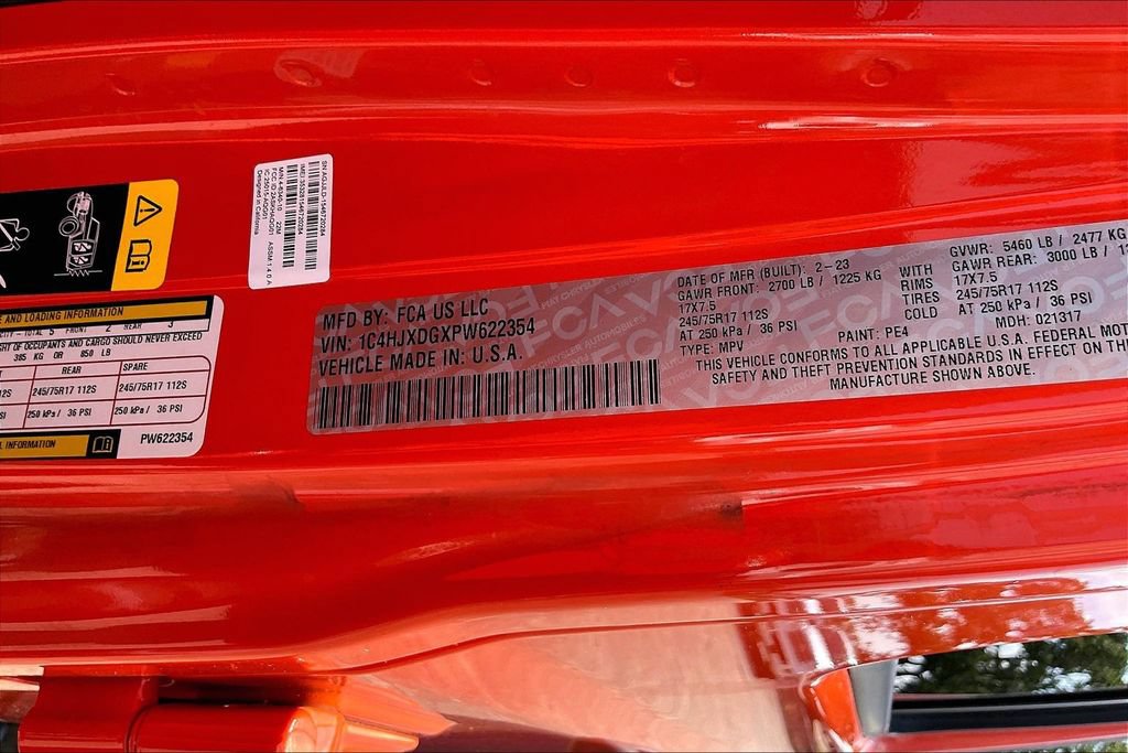 Used 2023 Jeep Wrangler Unlimited Sport AWD/4WD image 24