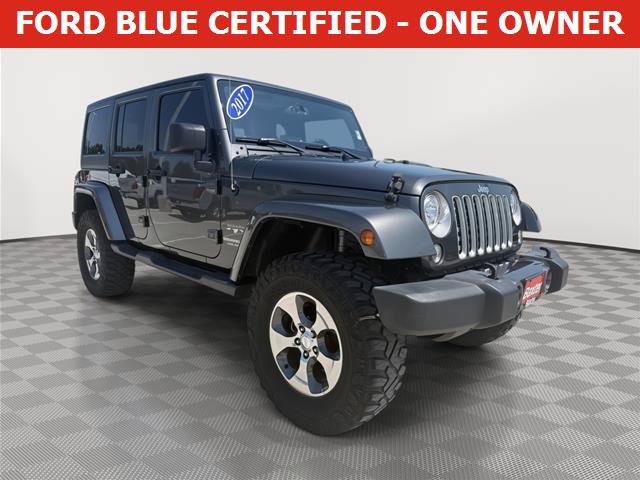 Used 2017 Jeep Wrangler Unlimited Sahara w/ Max Tow Package AWD/4WD image 1
