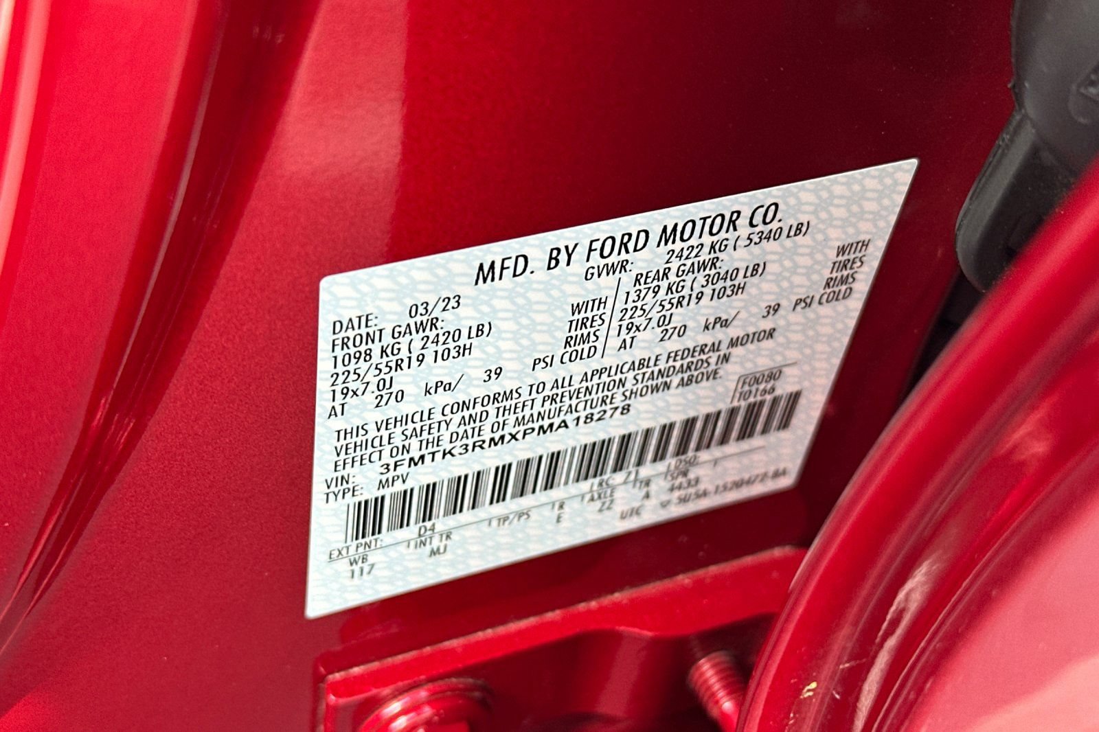 Certified 2023 Ford Mustang Mach-E Premium RWD image 29