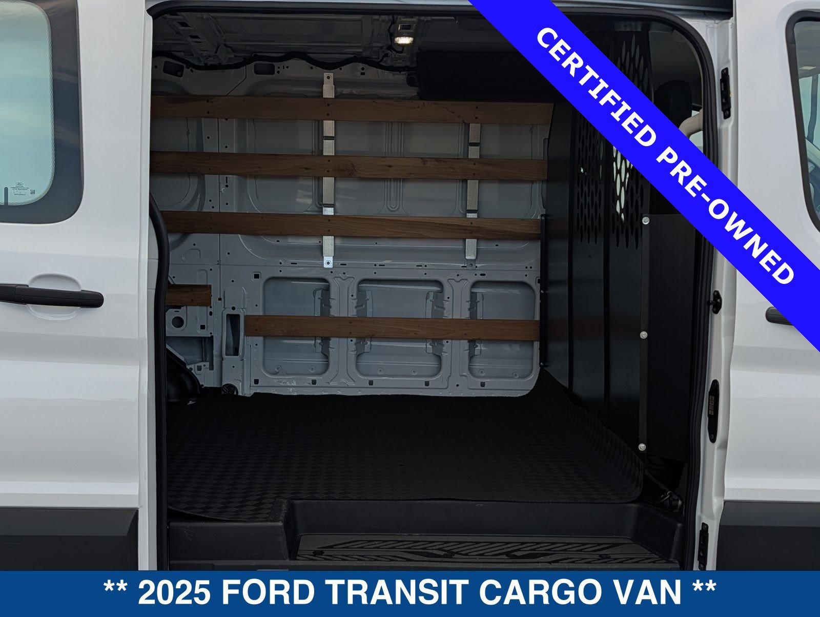 Certified 2025 Ford Transit 250 Low Roof w/ Exterior Upgrade Package RWD image 15