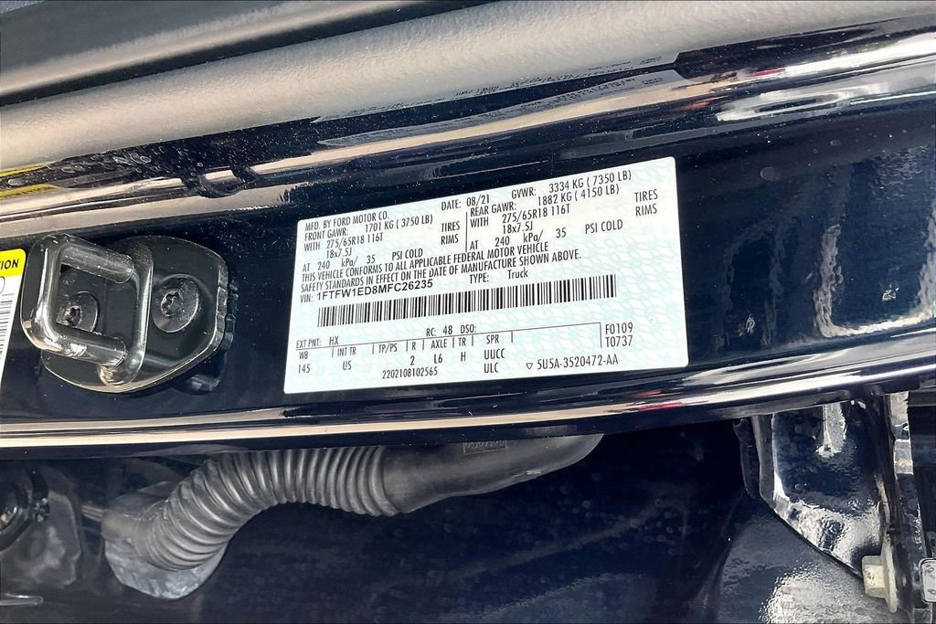 Certified 2021 Ford F150 XLT w/ Equipment Group 302A High AWD/4WD image 16