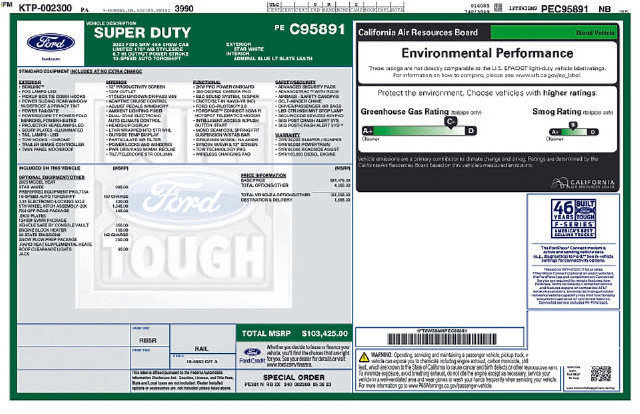 Certified 2023 Ford F350 Limited w/ FX4 Off-Road Package AWD/4WD image 14