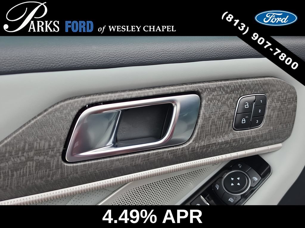 Certified 2025 Ford Explorer Platinum w/ Ultimate Package RWD image 18
