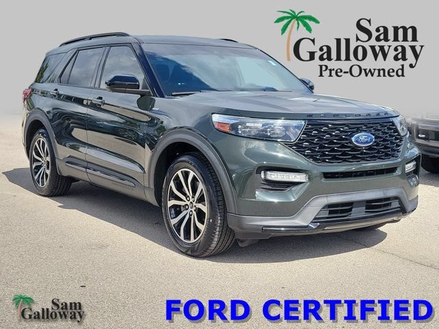 Certified 2022 Ford Explorer ST-Line w/ Class IV Trailer Tow Package RWD image 1