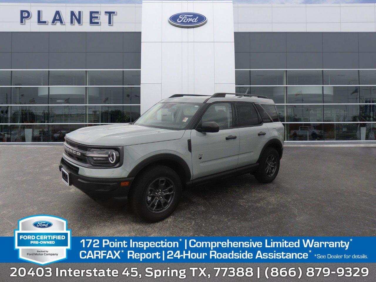 Certified 2024 Ford Bronco Sport Big Bend