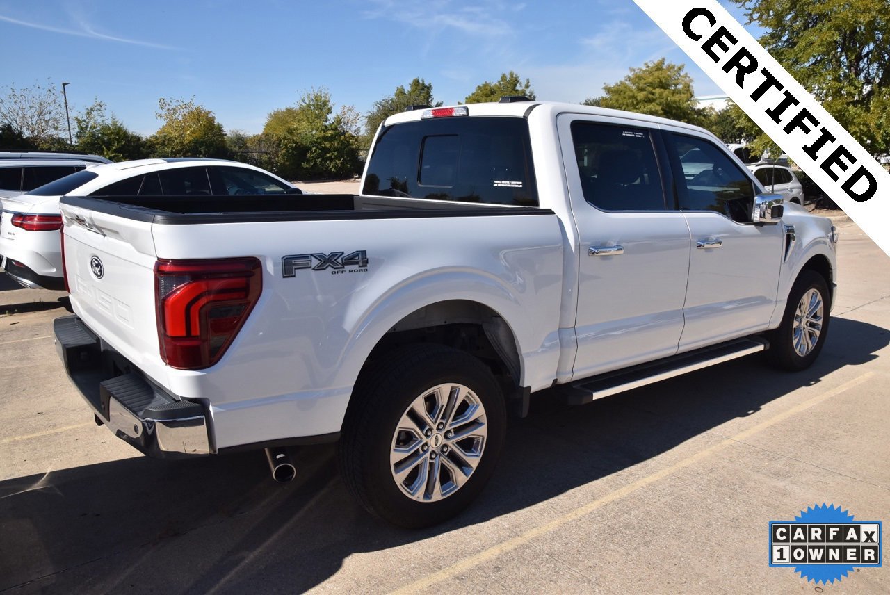 Certified 2024 Ford F150 Lariat w/ FX4 Off-Road Package image 4