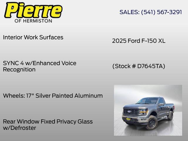 Certified 2025 Ford F150 XL w/ Equipment Group 103A High AWD/4WD image 18
