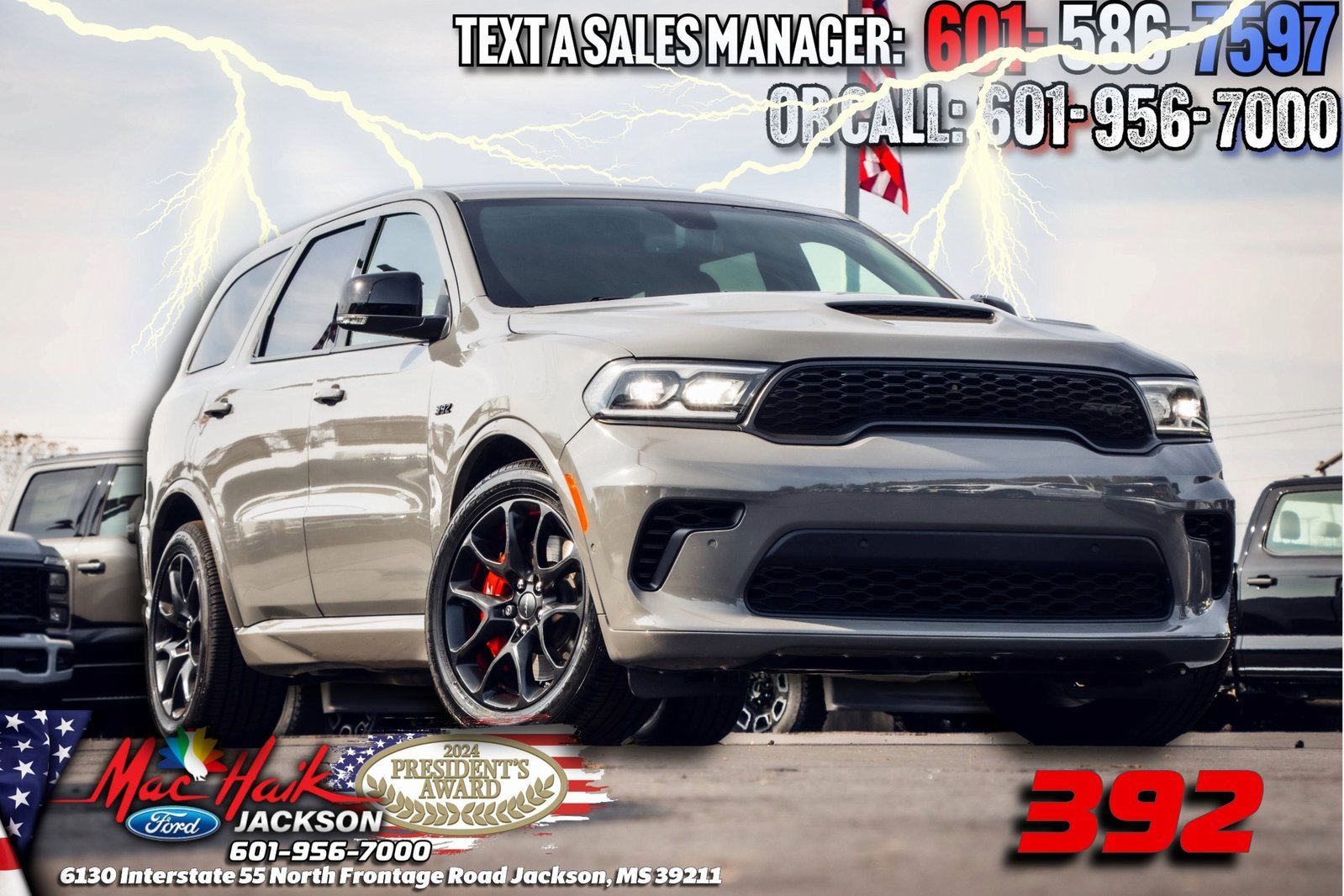 Used 2024 Dodge Durango SRT w/ Black Package