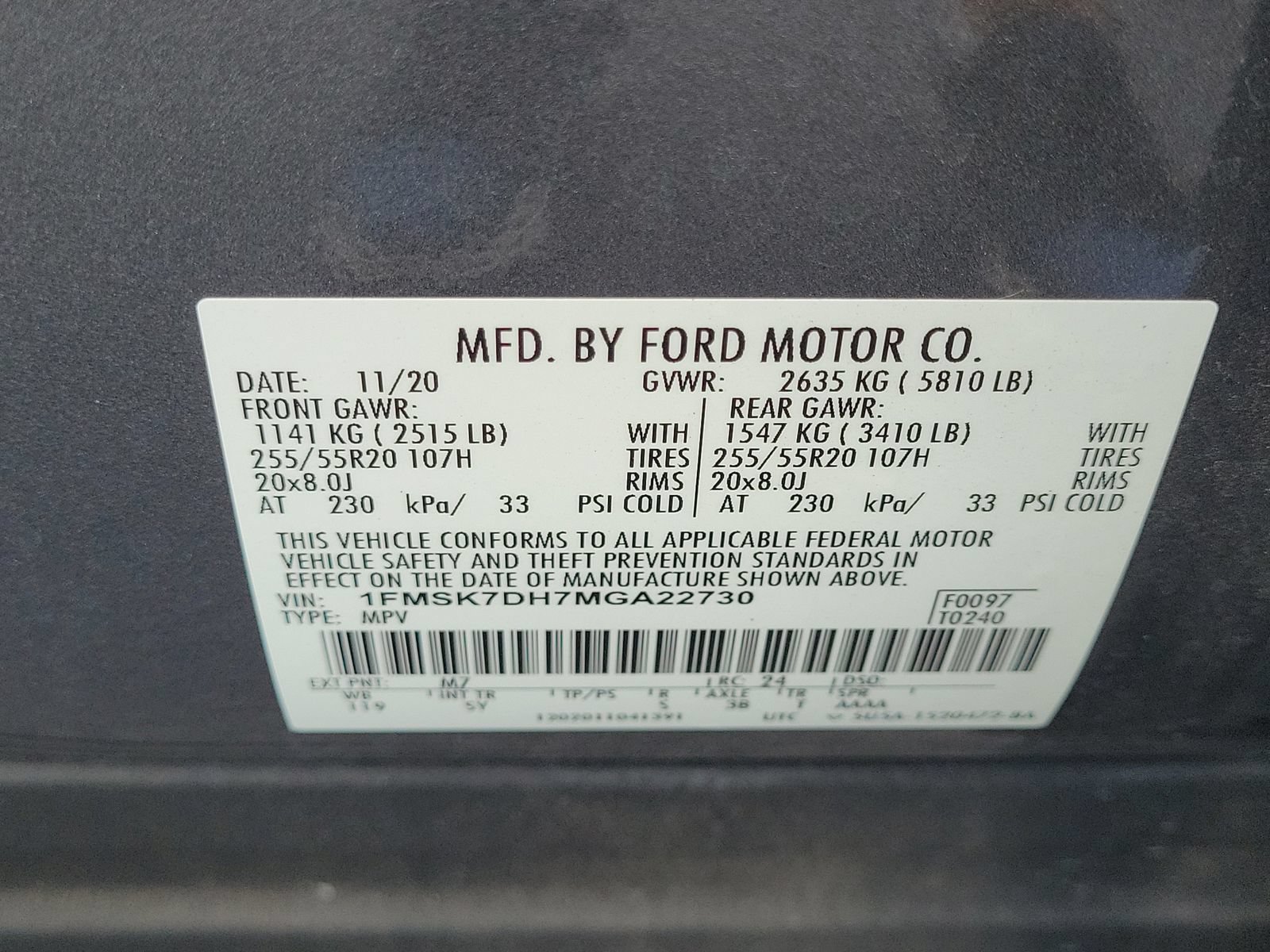 Certified 2021 Ford Explorer XLT w/ Equipment Group 202A RWD image 32