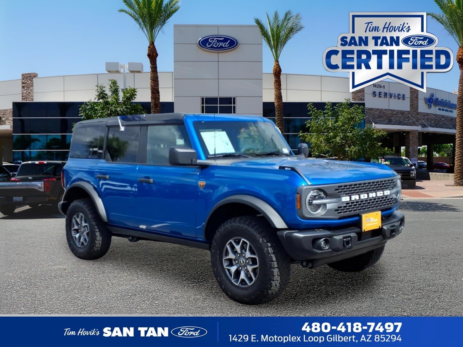 Certified 2025 Ford Bronco Badlands AWD/4WD image 1