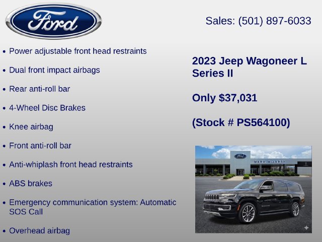 Used 2023 Jeep Wagoneer L Series II w/ Premium Group I AWD/4WD image 24