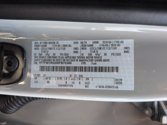 Certified 2024 Ford F150 Raptor AWD/4WD image 38