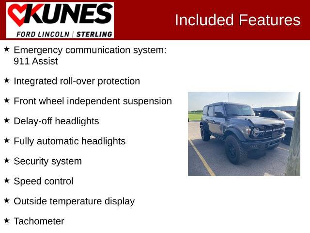 Certified 2022 Ford Bronco Wildtrak AWD/4WD image 3