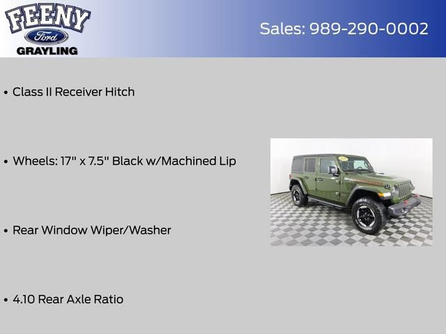 Used 2021 Jeep Wrangler Unlimited Rubicon w/ Cold Weather Group image 21