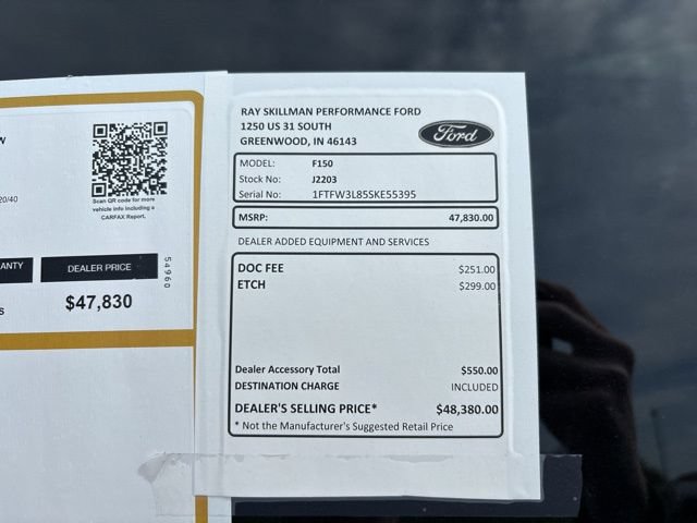 Certified 2025 Ford F150 XLT w/ Equipment Group 301A Standard AWD/4WD image 3