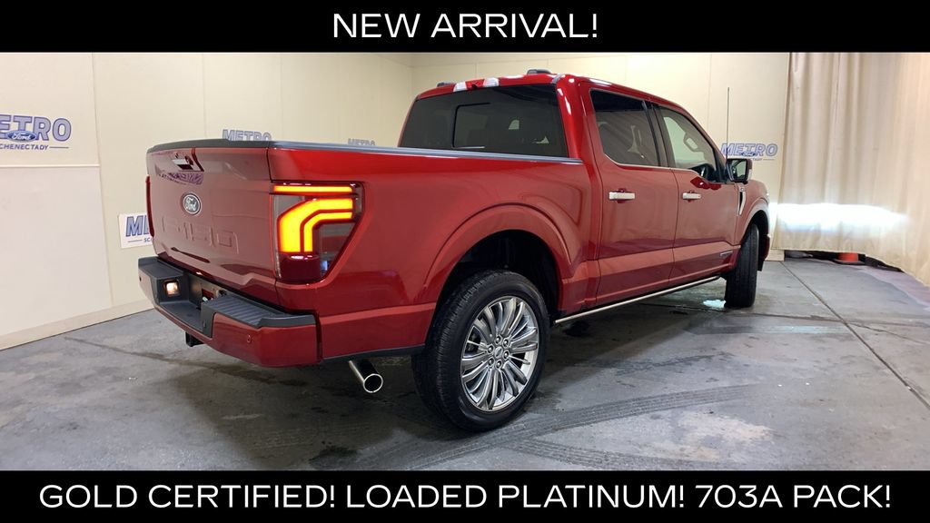 Certified 2024 Ford F150 Platinum w/ Equipment Group 703A Plus AWD/4WD image 3