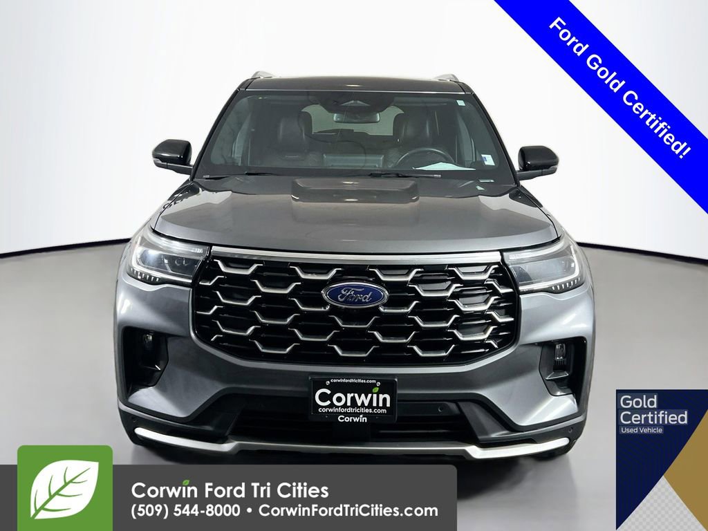 Certified 2025 Ford Explorer Platinum w/ LUX Leather Package image 4