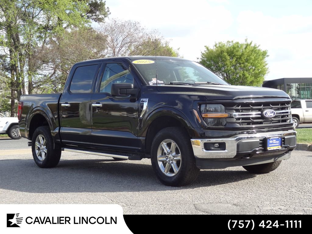 Certified 2025 Ford F150 XLT w/ Equipment Group 301A Standard